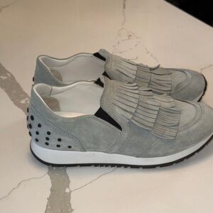 Tod’s Stylish Women's Suede Slip-On Sneakers